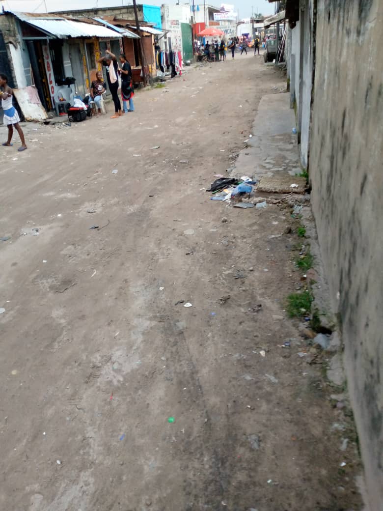 Parcelle à vendre à Kinshasa Kasavubu sur Macadame