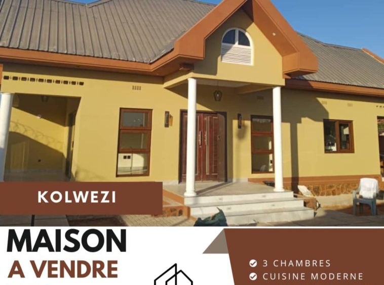 Maison à vendre dans la ville de Kolwezi