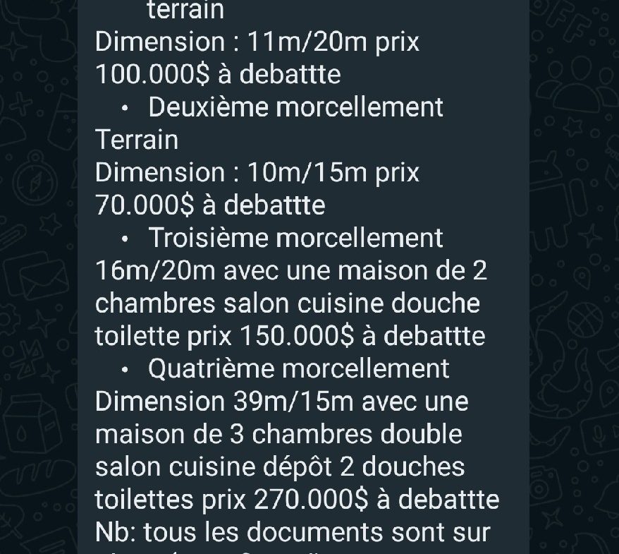 parcelle
