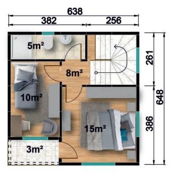 Maisons préfabriquées 26 201.82 c