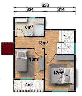 Maisons préfabriquées 33 202.92 c