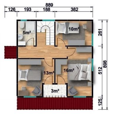Maisons préfabriquées 59 207.131 c