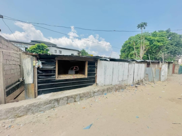 Vente d'une parcelle avec maison à détruire situé dans la Commune de Ngaliema Jolie Parc en diagonale de Mont Fleury 46 PARCELLE À VENDRE