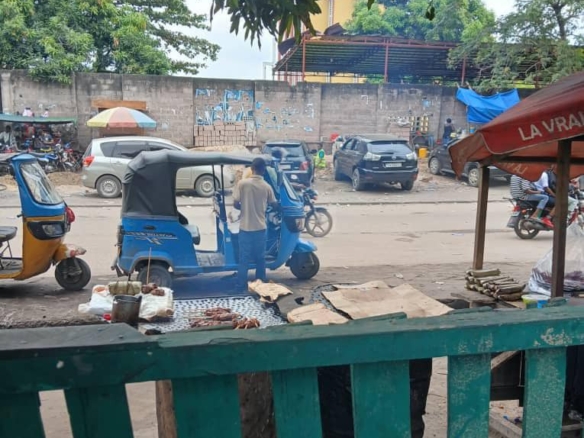 Vente parcelle situé au Quartier 20mai Commune de Kalamu sur l'asphalte de la route universitaire 30 Vente parcelle