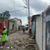 Parcelle à vendre avec 6 portes de locataires à Limete 1ère rue funa forgeron 23 à vendre