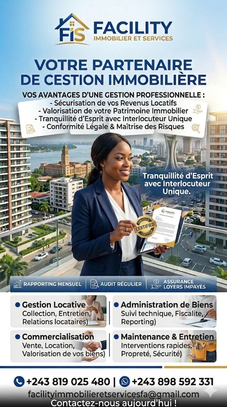 Service de Gestion Immobilière – Kinshasa, RDC