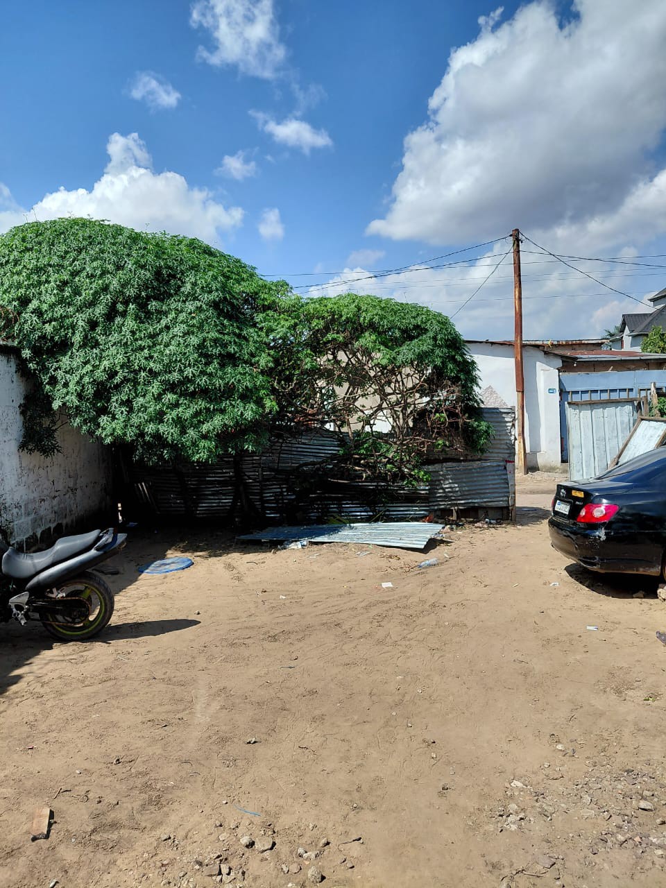 Parcelle de 9m/25m en vente à Ngaliema binza Delvaux