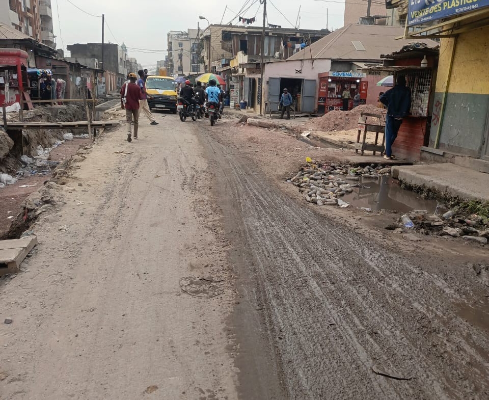 Deux derniers parties issus d’un morcellement d’une parcelle en vente sur macadam à Barumbu