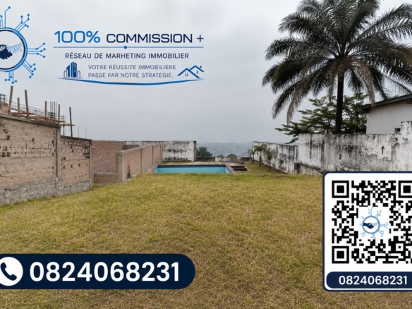 Parcelle-terrain à vendre – ngaliema, kinshasa