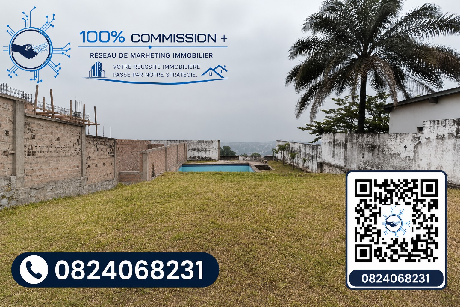 scaled_325617 Parcelle-Terrain à Vendre – Ngaliema, Kinshasa