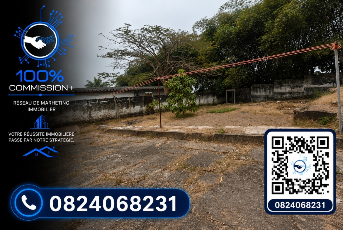 Parcelle-Terrain à Vendre – Ngaliema, Kinshasa