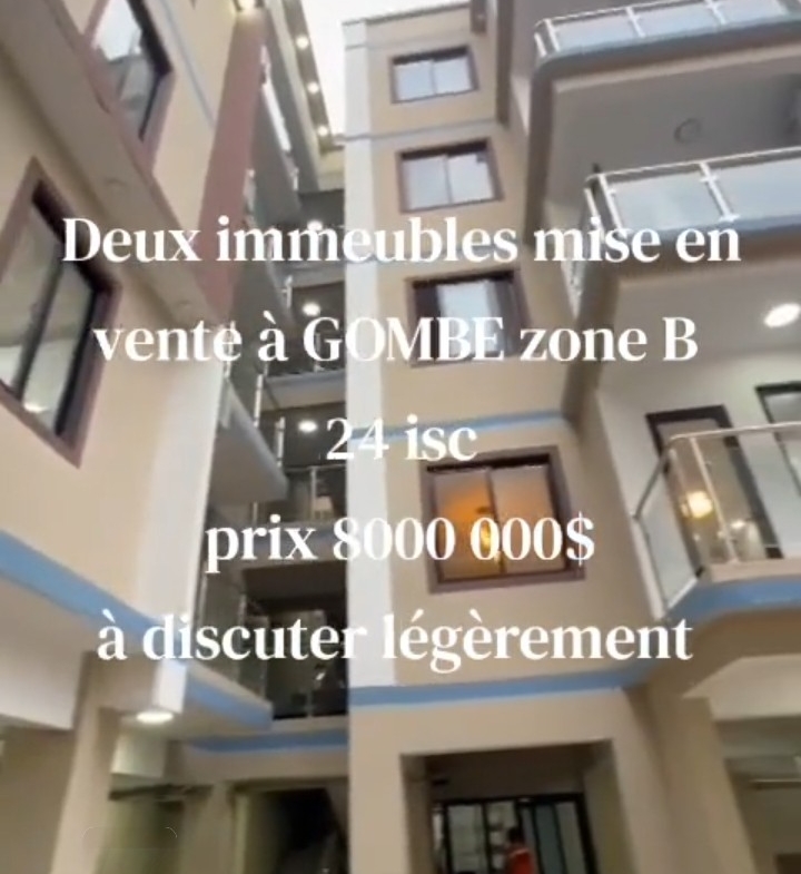 Immeuble à Vendre – Gombe, Kinshasa