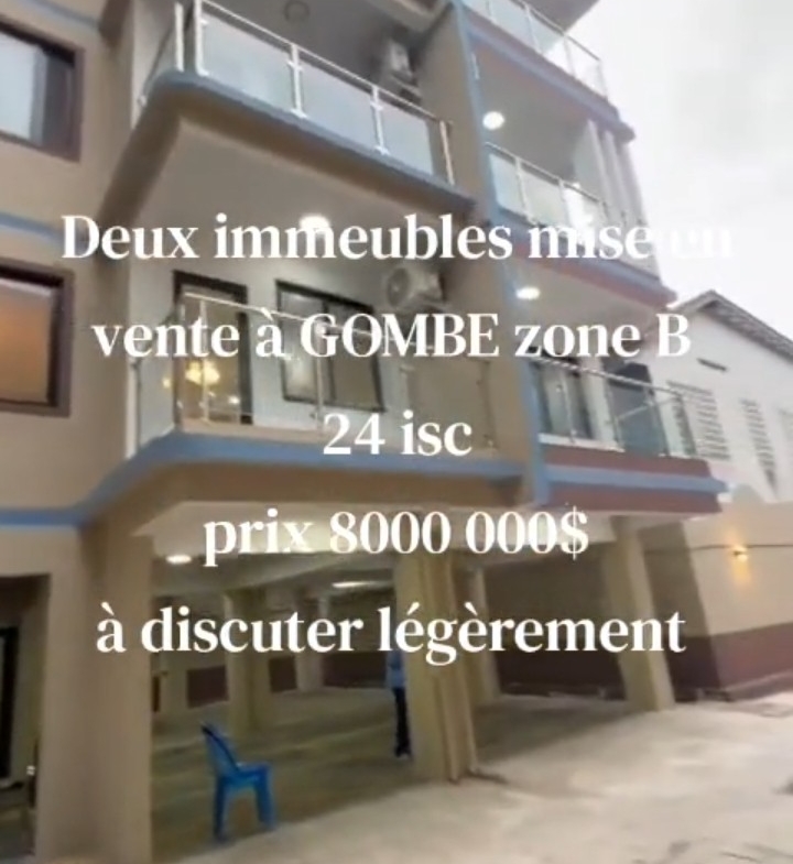Immeuble à Vendre – Gombe, Kinshasa
