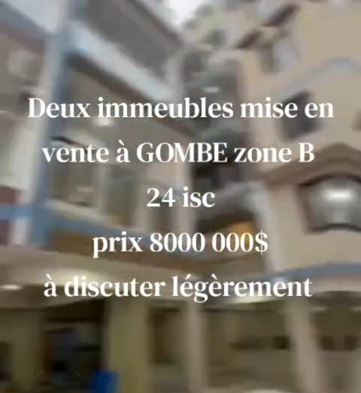 Immeuble à Vendre – Gombe, Kinshasa